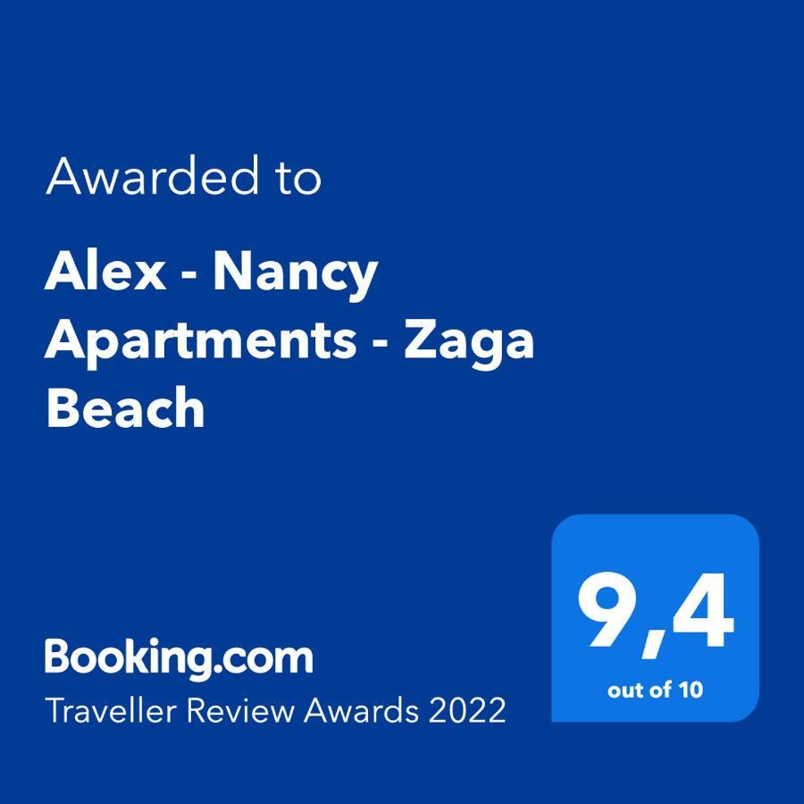Alex - Nancy Apartments - Zaga Beach Koróni 外观 照片
