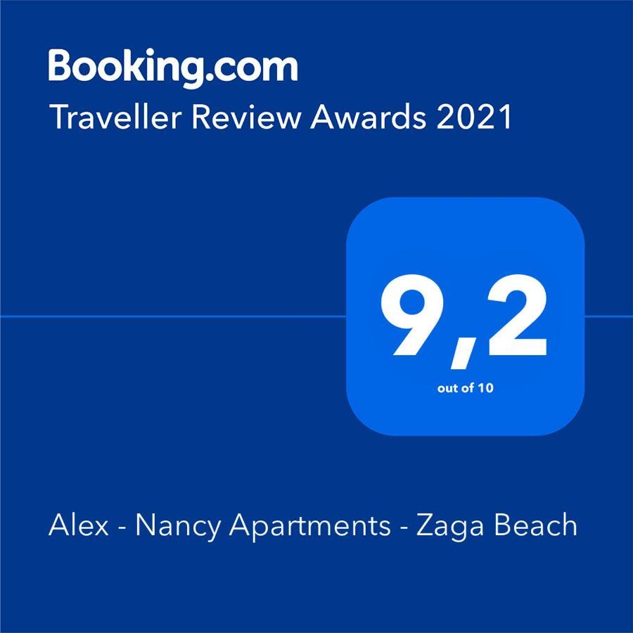 Alex - Nancy Apartments - Zaga Beach Koróni 外观 照片