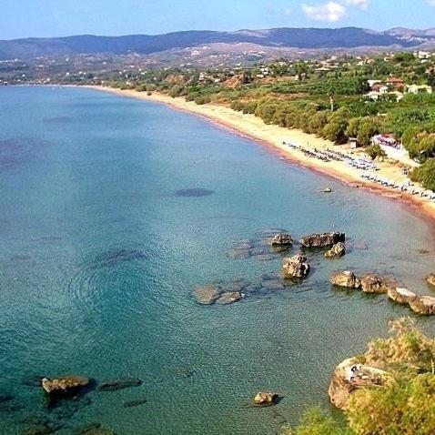 Alex - Nancy Apartments - Zaga Beach Koróni 外观 照片