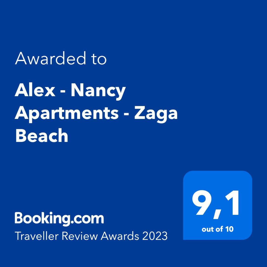 Alex - Nancy Apartments - Zaga Beach Koróni 外观 照片