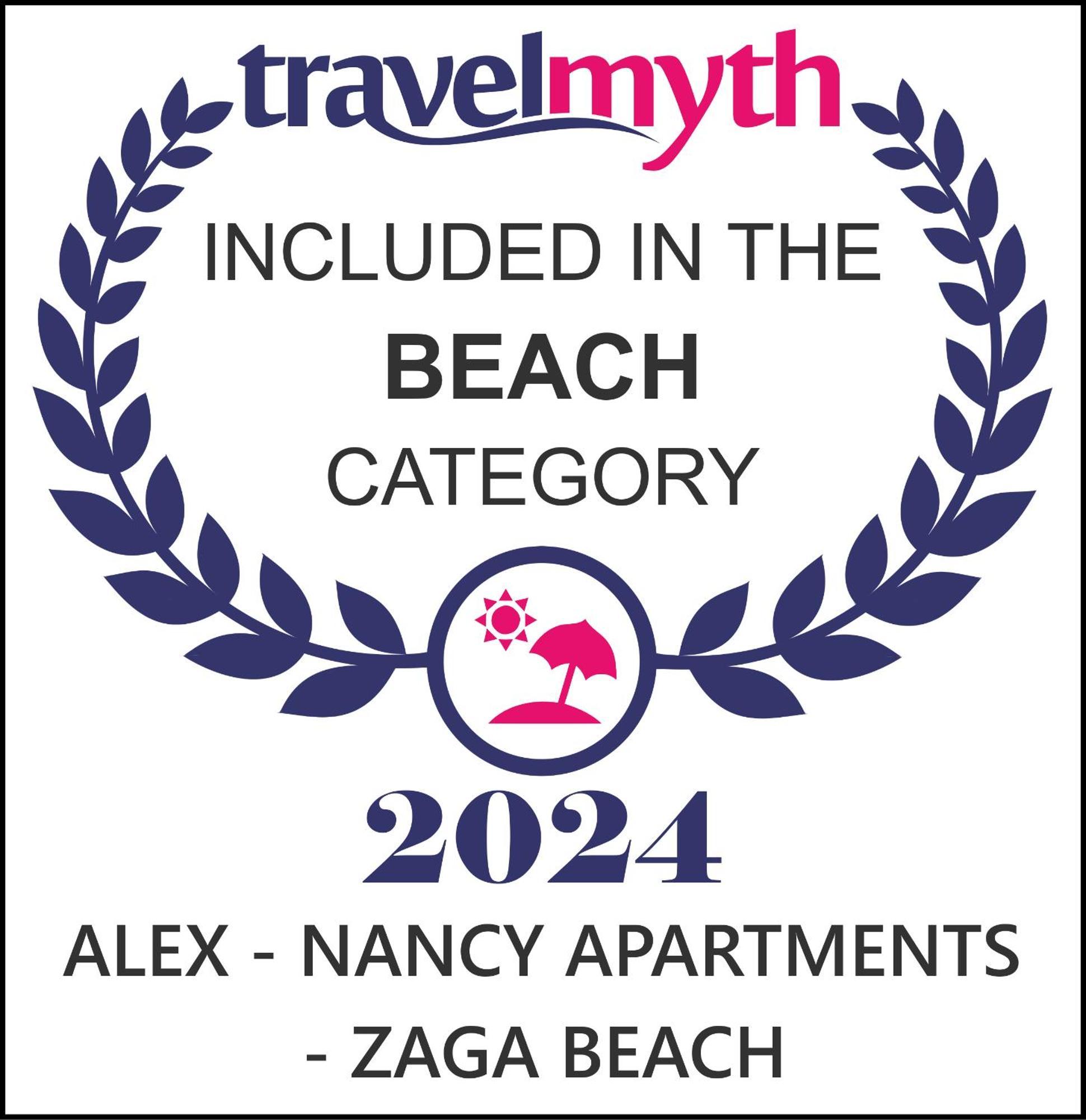 Alex - Nancy Apartments - Zaga Beach Koróni 外观 照片